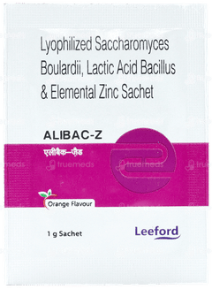 Alibac Z Orange Flavour Sachet 1Gm